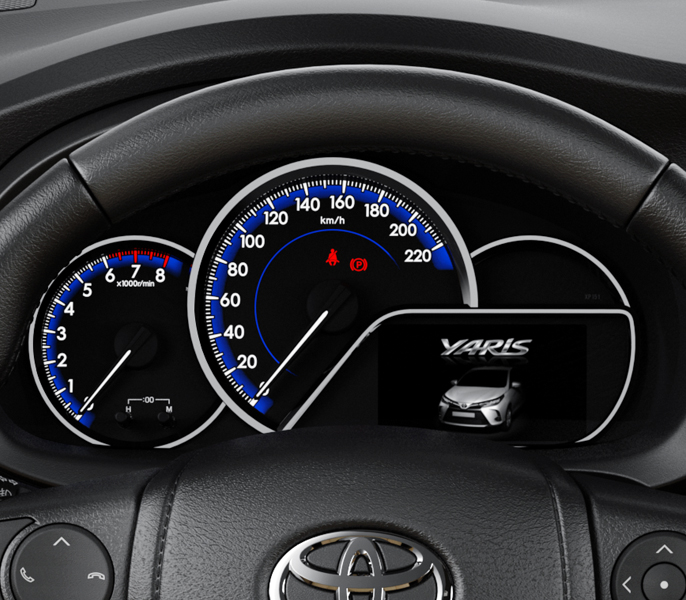 bảng đồ hồ toyota yaris