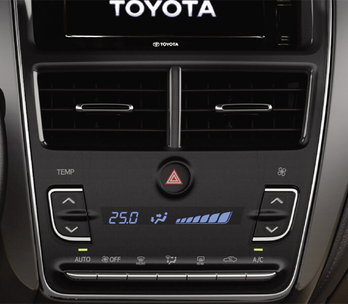 trung tâm điều khiển toyota yaris