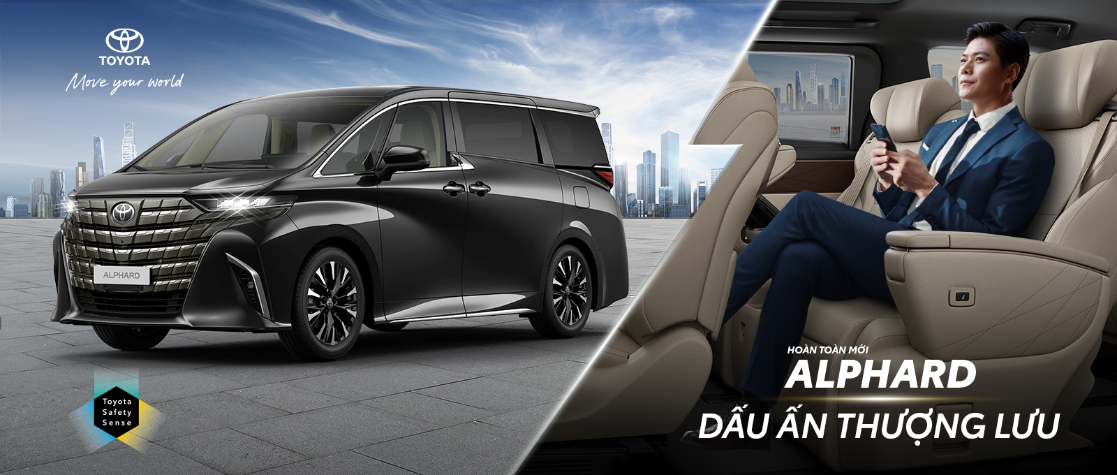 banner toyota alphard