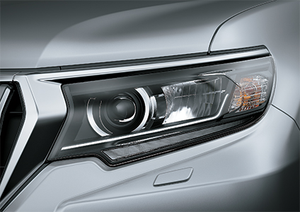 cụm đèn pha toyota land cruiser prado