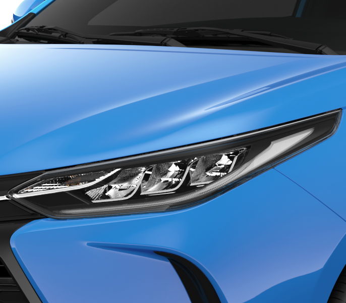đèn trước toyota yaris