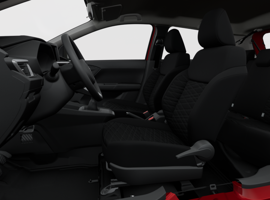 ghế lái toyota wigo