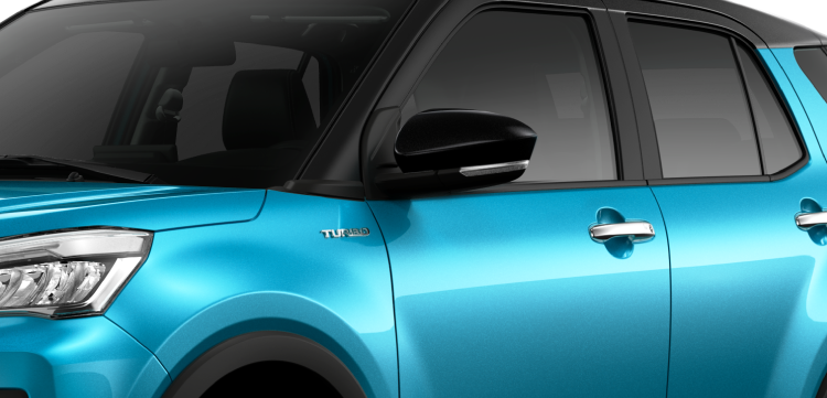 gương chiếu hậu toyota raize