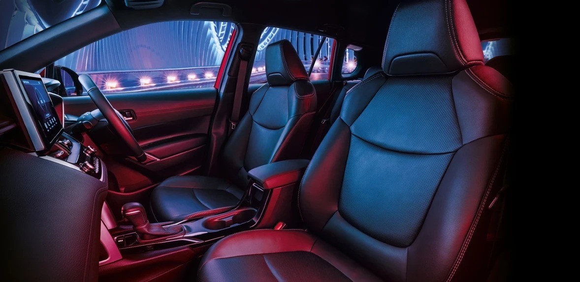 không gian nội thất toyota corolla cross