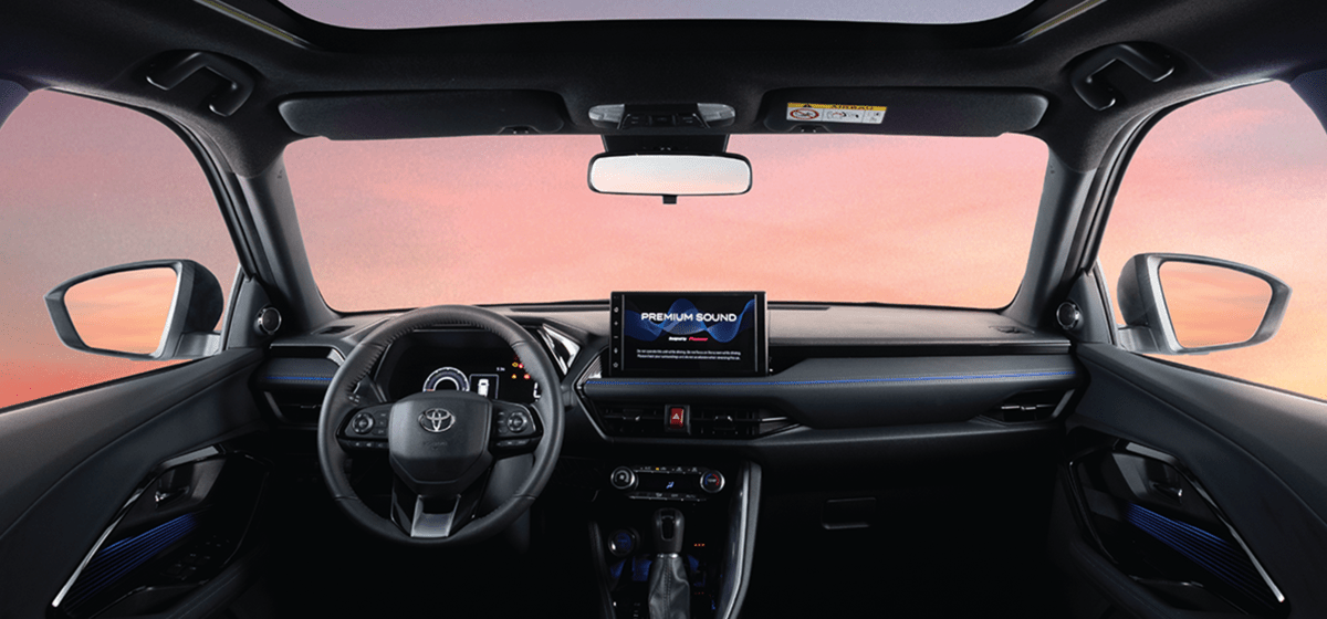 không gian nội thất toyota yaris cross