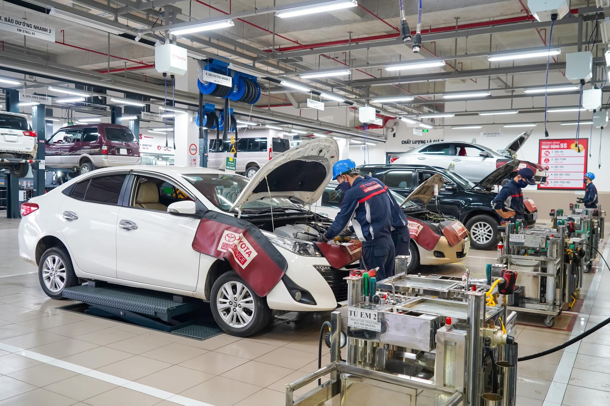 bảo dưỡng oto toyota quảng nam