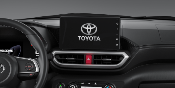 màn hình giải trí toyota raize