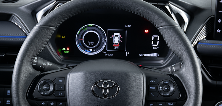 màn hình hiển thị đa thông tin toyota yaris cross