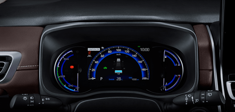 màn hình hiển thị toyota innova cross