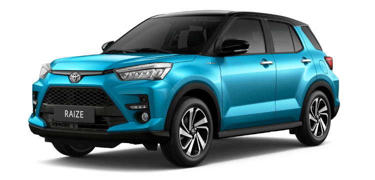 ngoại thất toyota raize