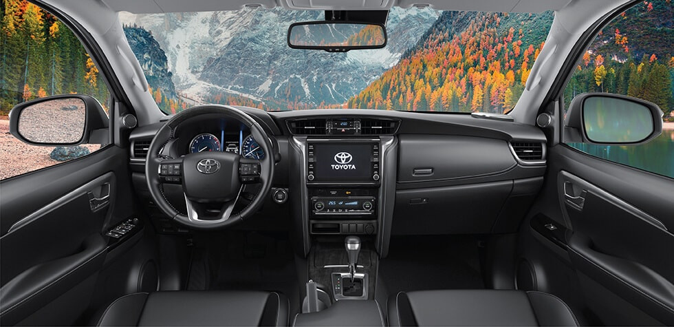không gian nội thất toyota fortuner