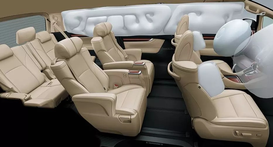 túi khí toyota alphard