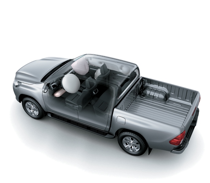 túi khí toyota hilux